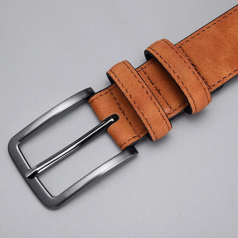 ceinture homme daim, ceinture style vintage, accessoire homme élégant, ceinture décontractée, ceinture en cuir PU