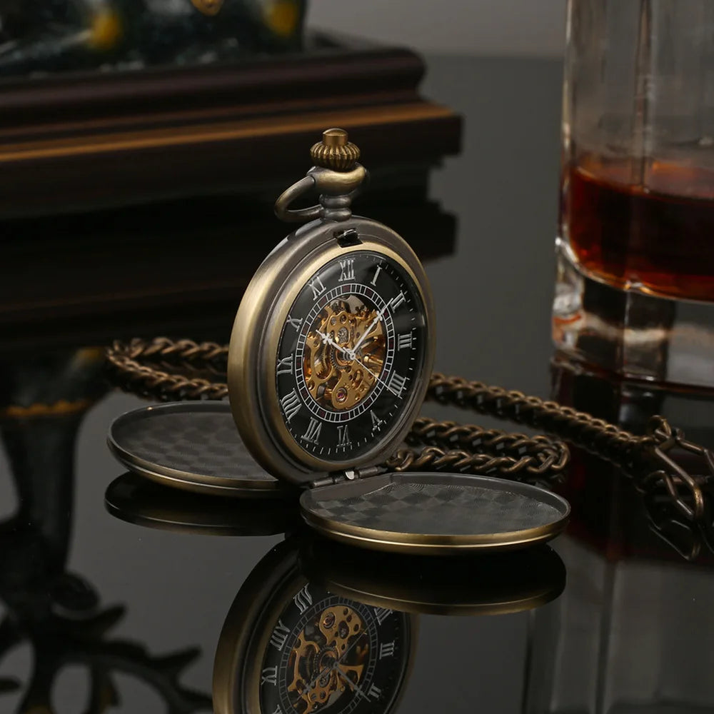 Montre pour homme, Montre de luxe, Montre de poche vintage, Montre de poche squelette, Montre de poche automatique, Montre de poche ancienne, Montre de poche, Montre