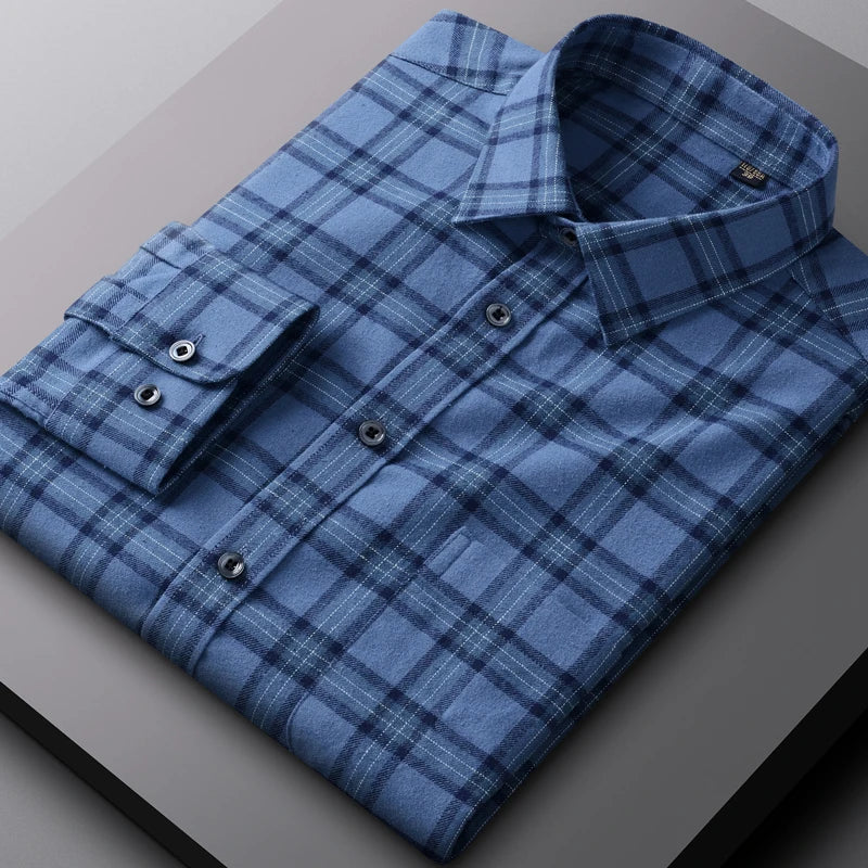 Chemise à carreaux, Chemise habillée à carreaux Maximus, Chemise habillée à carreaux, Chemise habillée en flanelle, Chemise en flanelle à carreaux, Chemise