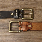 ceinture homme cuir vintage, ceinture cuir véritable, ceinture classique homme, accessoire homme élégant, ceinture robuste