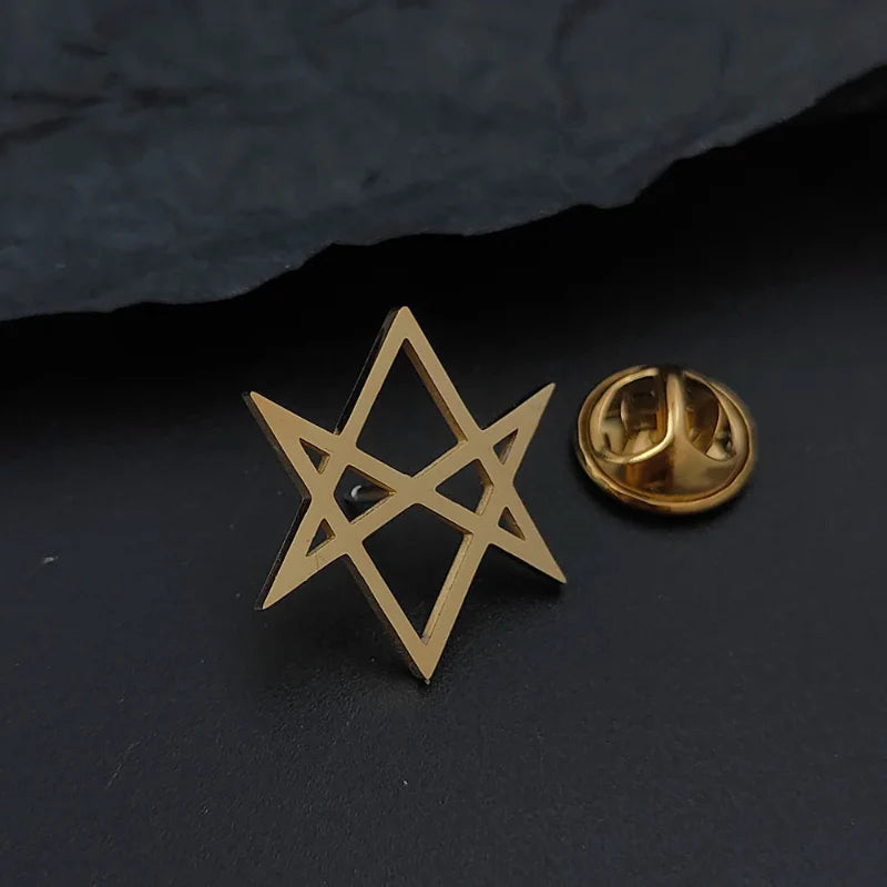 broche homme, broche étoile, accessoire costume, broche élégante, bijou homme argenté