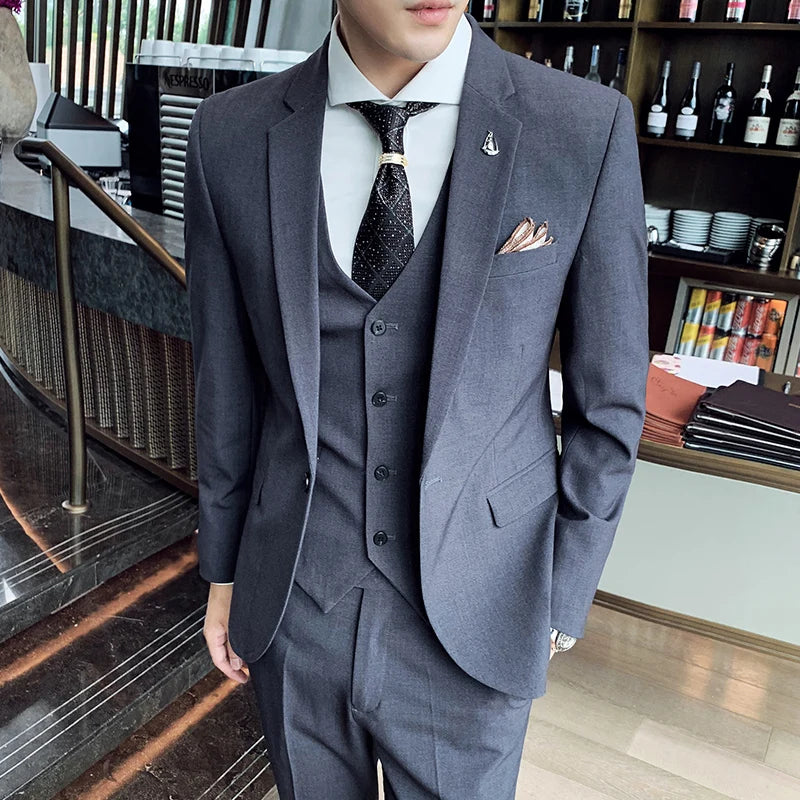 Terno Masculino, terno slim fit, terno masculino liso, terno completo, terno masculino completo