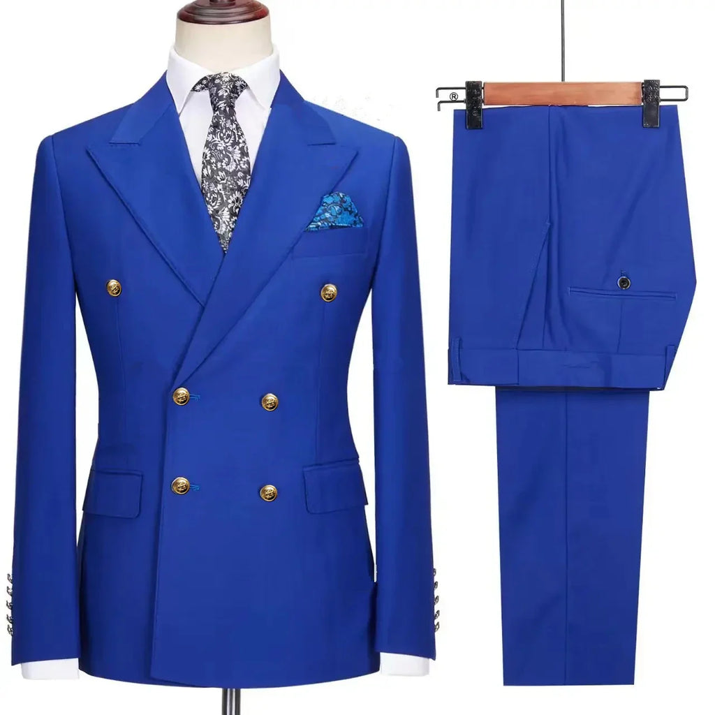 Costume Croisé, Costume Homme Croisé, Costume Homme Slim Fit, Costume Homme