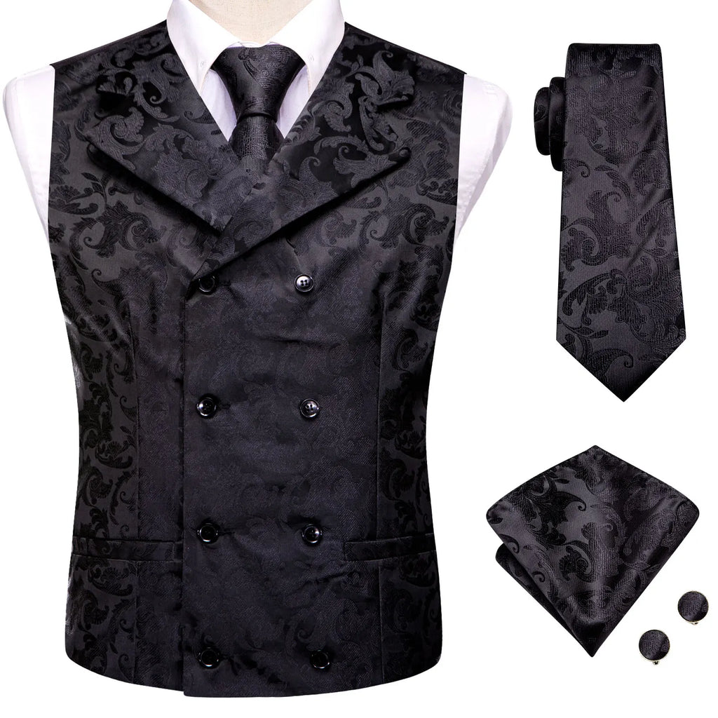 ensemble gilet homme, gilet homme croisé, gilet imprimé homme, tenue formelle homme, accessoires costume homme