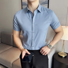 Chemise Homme Manches Courtes, Chemise Sociale Homme, Chemise à Manches Courtes, Chemise Sociale, Chemise Homme, Chemise Courte, Chemise