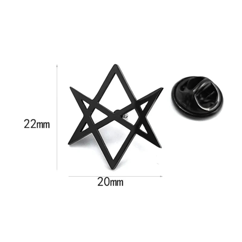 broche homme, broche étoile, accessoire costume, broche élégante, bijou homme argenté