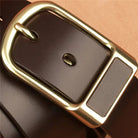 ceinture homme casual, ceinture classique, ceinture en cuir PU, accessoire homme simple, ceinture décontractée élégante