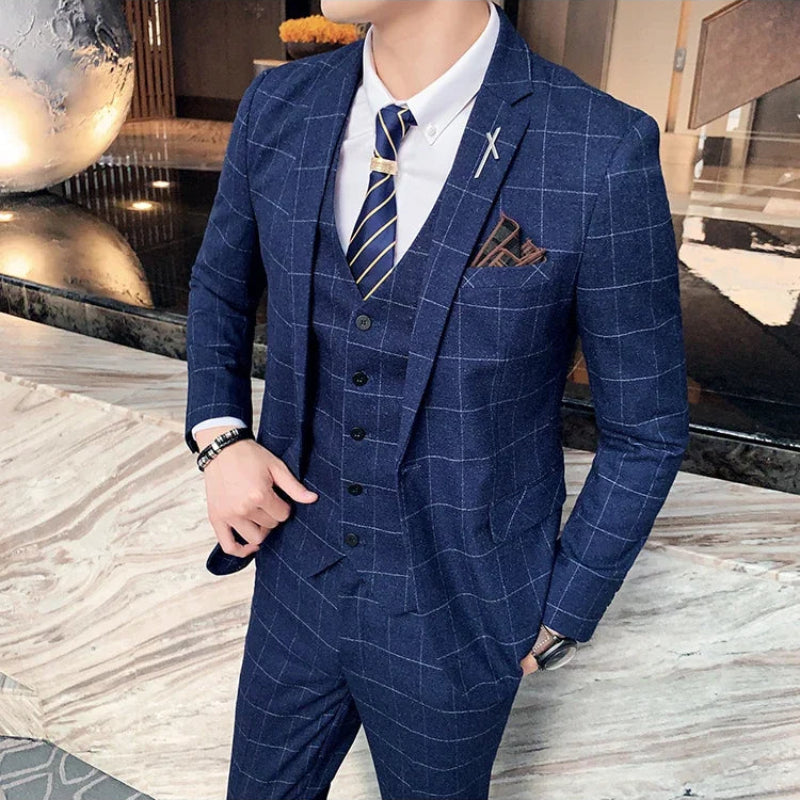 Costume Maximus, Costume Homme Complet, Costume Homme Carreaux, Costume Homme, Costume Carreaux, Costume