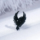 broche homme, broche phénix, accessoire costume élégant, broche unique, bijou homme formel