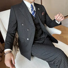 Ensemble 3 Pièces Homme, Costume Slim, Costume Maximus, Costume Homme, Costume 3 Pièces Rayé, Costume 3 Pièces Moderne, Costume 3 Pièces Croisé Rayé, Costume 3 Pièces Croisé, Costume 3 Pièces Coupe Slim, costume 3 Pièces, Costume