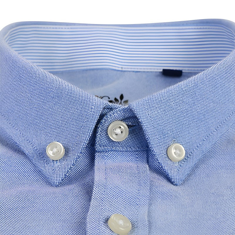 Chemise Élégante Homme, Chemise Homme, Chemise Habillée Homme en Coton Oxford, Chemise Habillée, chemise en coton, Chemise Classique, Chemise