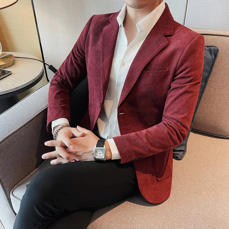 veste homme effet daim, veste homme slim fit, veste homme élégante, blazer homme, veste homme casual chic


