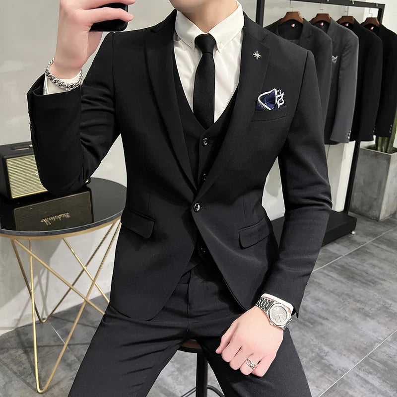 Costume Homme Slim Fit, Costume Homme pour Mariage, Costume Homme Moderne, Costume Homme Complet, Costume Homme de Tailleur, Costume Homme, Costume Beige, Costume