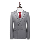 veste, Veste croisée homme élégante, Vêtement formel haut de gamme homme, Veste homme style sophistiqué, Veste de costume coupe slim homme





