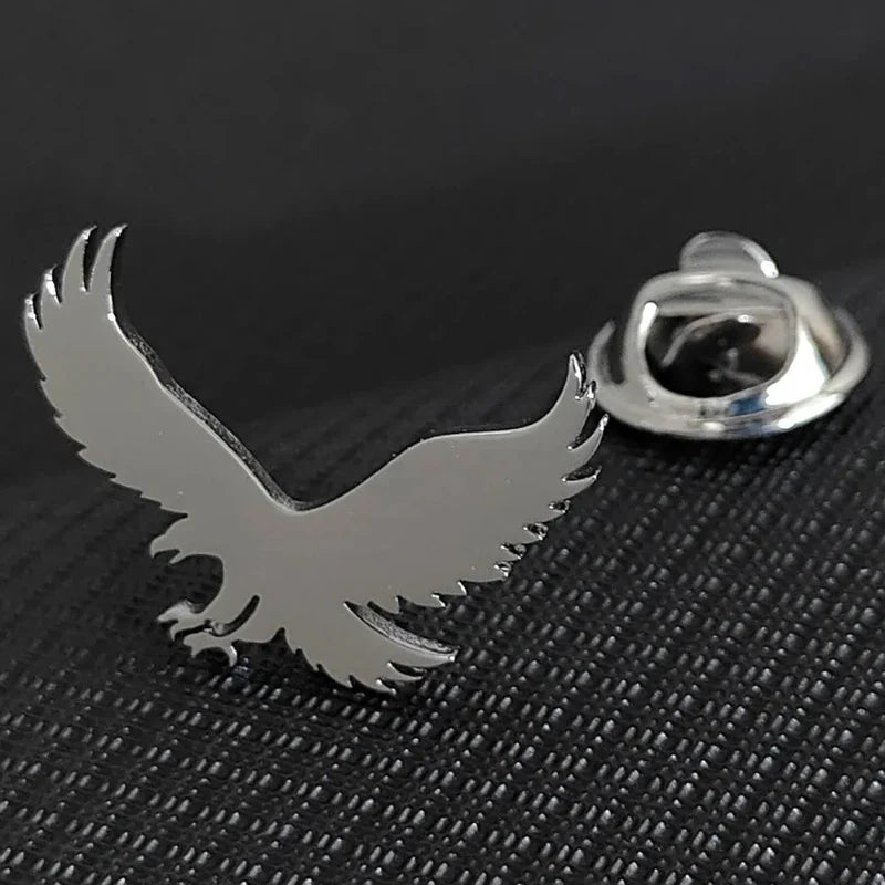 broche homme aigle, broche costume élégante, accessoire homme, broche unique, bijou homme formel