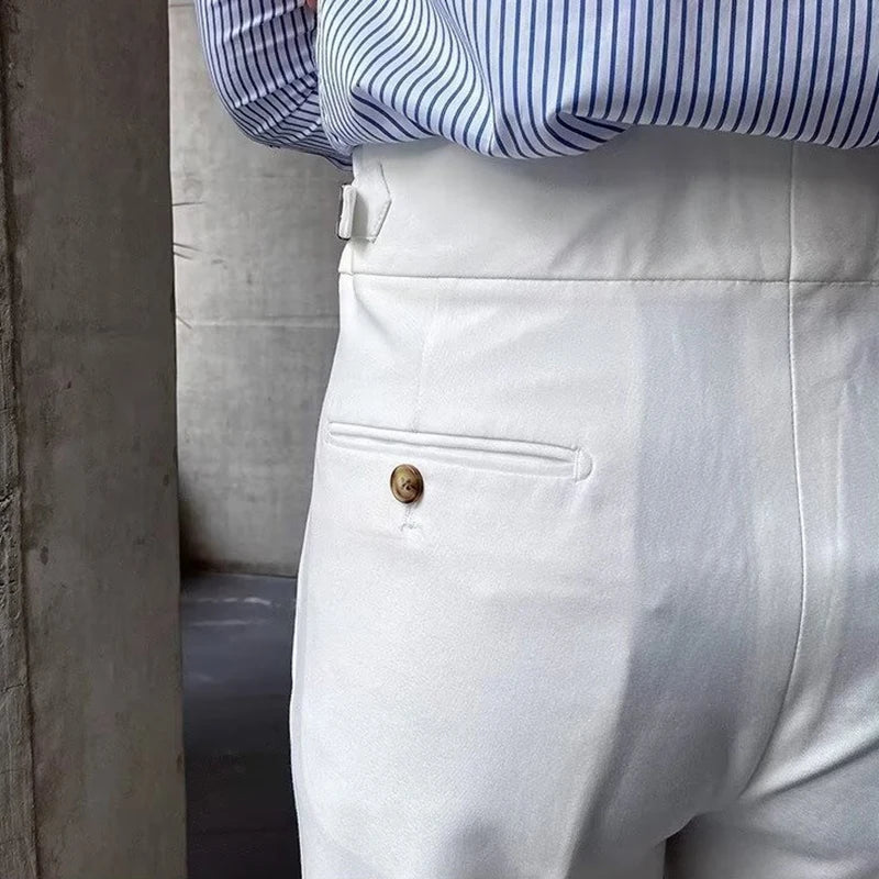 pantalon tailleur italien, pantalon homme élégant, pantalon homme style italien, pantalon habillé homme, pantalon homme premium