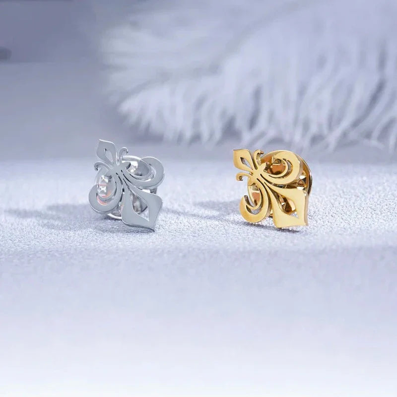 broche homme, broche fleur de lys, accessoire costume homme, broche élégante, broche mariage