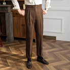 pantalon tailleur homme, pantalon homme élégant, pantalon slim habillé, pantalon homme polyester, pantalon de bureau homme
