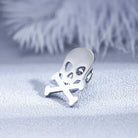 broche homme crâne, broche tête de mort, accessoire costume original, broche élégante, bijou homme unique