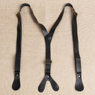 bretelles homme cuir, bretelles élégantes, accessoire homme luxe, bretelles vintage, bretelles cuir véritable