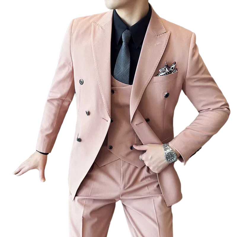 Costume Homme Croisé Slim, Costume Homme Croisé Moderne, Costume Homme Slim Fit, Costume Maximus, costume 3 Pièces, costume slim fit, Costume Homme, Costume Homme Complet, Costume Homme Croisé Fashion Slim Maximus