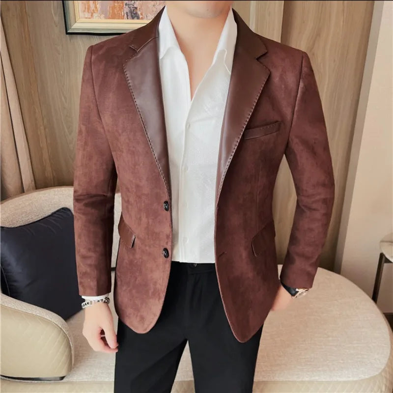 veste homme velours, veste homme élégante, veste homme casual chic, blazer homme velours, veste homme luxe