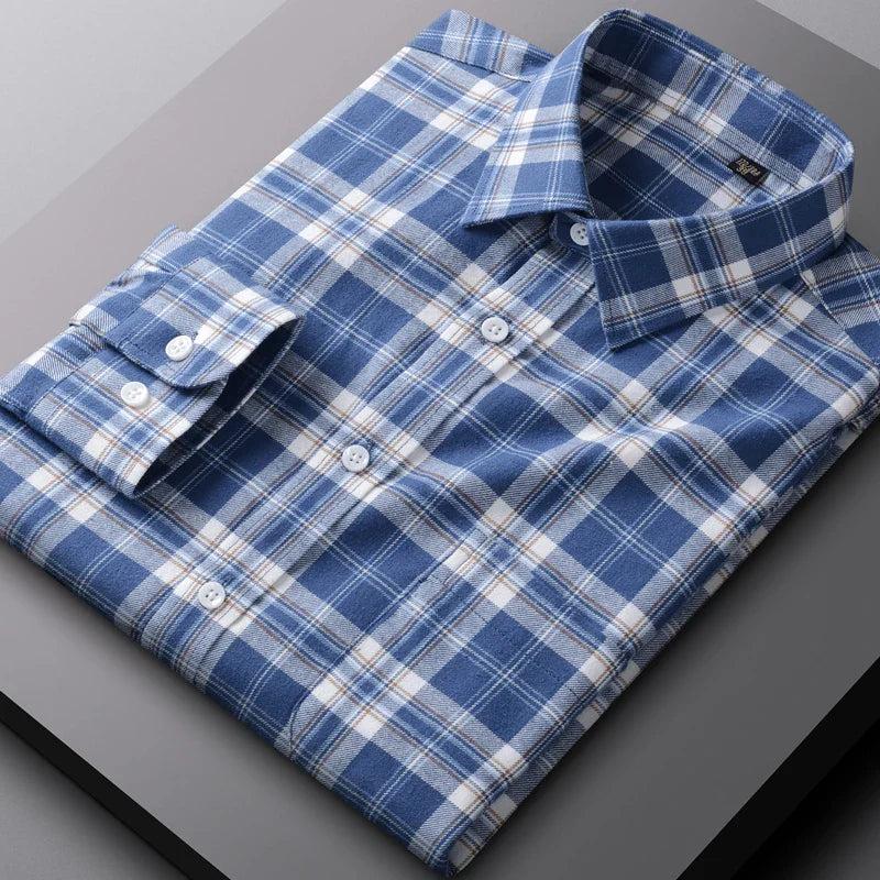 Chemise à carreaux, Chemise habillée à carreaux Maximus, Chemise habillée à carreaux, Chemise habillée en flanelle, Chemise en flanelle à carreaux, Chemise