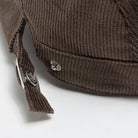 béret homme côtelé, béret en coton et polyester, béret élégant homme, accessoire masculin contemporain, béret ajustable