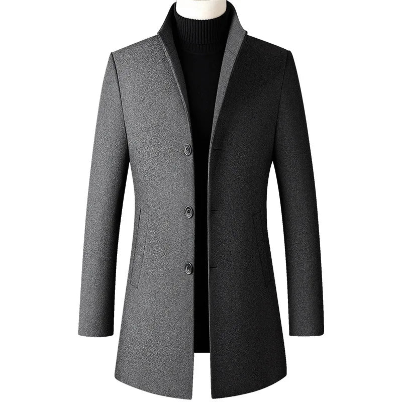 manteau homme, manteau laine, manteau hiver, manteau long, manteau élégant







