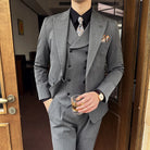 Costume Slim, Costume Homme Slim Fit, Costume Homme Complet, Costume Homme, Costume avec Gilet Croisé, Costume