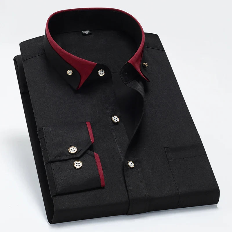Chemise Homme, Chemise Habillée Homme, Chemise Habillée, Chemise Classique, Chemise