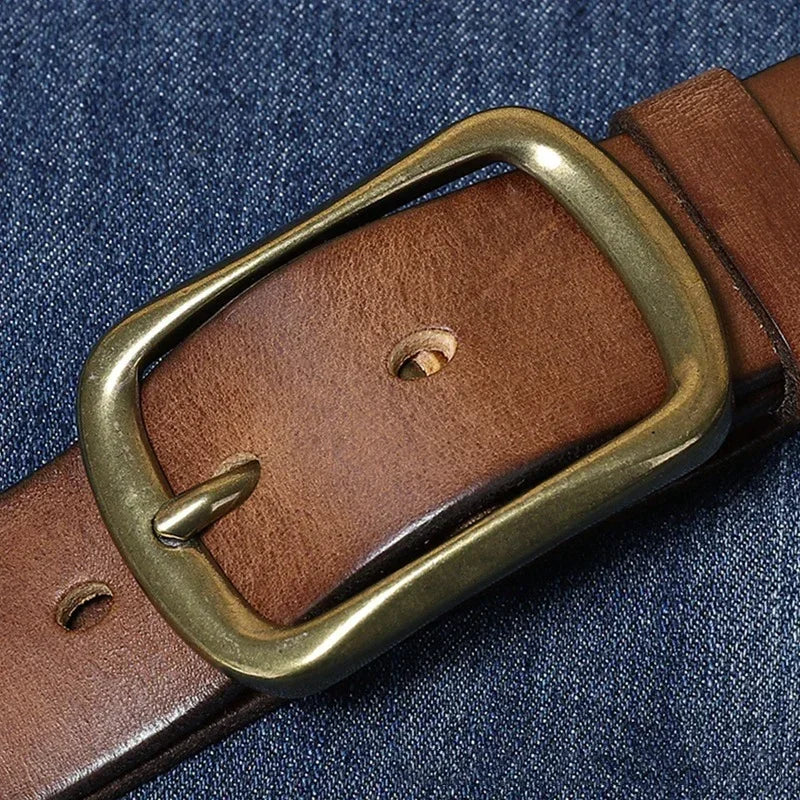 ceinture homme classique, ceinture en cuir véritable, accessoire homme élégant, ceinture intemporelle, ceinture de qualité