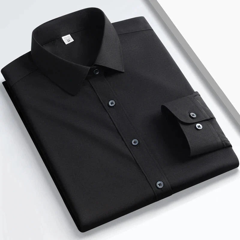 Chemise Habillée Homme, Chemise Homme Casual, Chemise Élégante Homme, Chemise Homme Moderne, Chemise Polyester Coton, Chemise