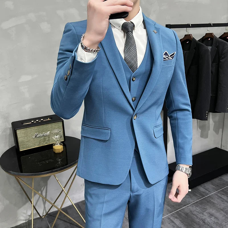 Costume Homme Slim Fit, Costume Homme pour Mariage, Costume Homme Moderne, Costume Homme Complet, Costume Homme de Tailleur, Costume Homme, Costume Beige, Costume