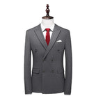 veste, Veste croisée homme élégante, Vêtement formel haut de gamme homme, Veste homme style sophistiqué, Veste de costume coupe slim homme





