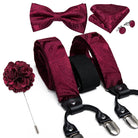 bretelles homme imprimées, ensemble luxe homme, accessoire homme élégant, bretelles soie, coffret cadeau homme