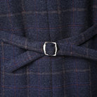 costume homme marine, costume à carreaux, costume slim fit, costume élégant homme, costume trois pièces