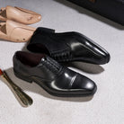 chaussure richelieu homme, chaussure homme patinée, chaussure de ville marron, chaussure formelle classique, chaussure homme bout droit