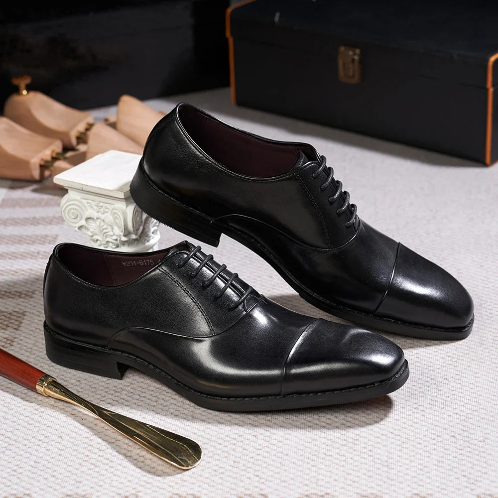 chaussure richelieu homme, chaussure homme patinée, chaussure de ville marron, chaussure formelle classique, chaussure homme bout droit