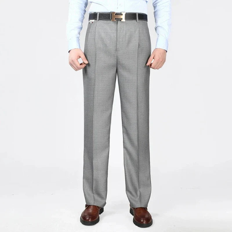 pantalon homme exclusif, pantalon habillé élégant, pantalon de costume formel, pantalon homme luxe, pantalon homme polyester soie