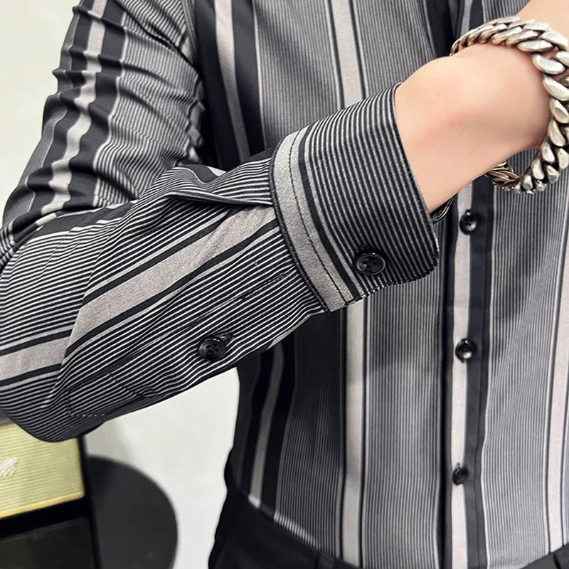 Chemise Habillée Homme, Chemise Rayée Homme, Chemise Habillée, Chemise Homme, Chemise à Rayures Homme, Chemise à Rayures, Chemise