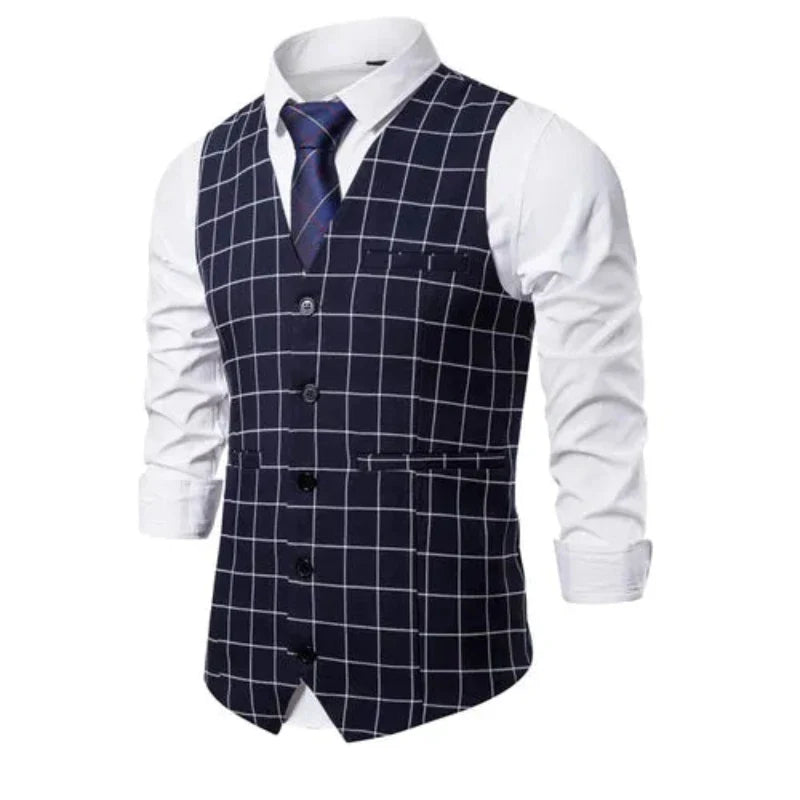 gilet homme carreaux, gilet homme formel, gilet homme élégant, veste sans manches homme, gilet de costume homme