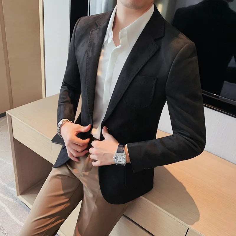 veste homme élégante, veste homme sophistiquée, blazer homme, veste de costume homme, veste homme formelle





