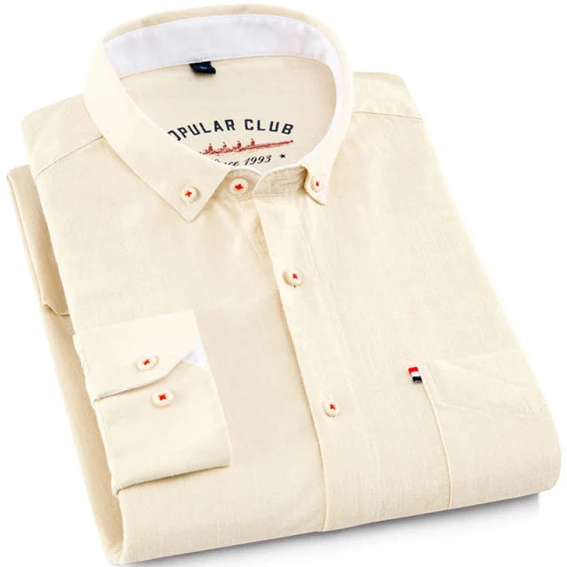 Chemise Homme en lin, Chemise Homme en coton, Chemise Homme, chemise en lin, chemise en coton, Chemise Classique, Chemise