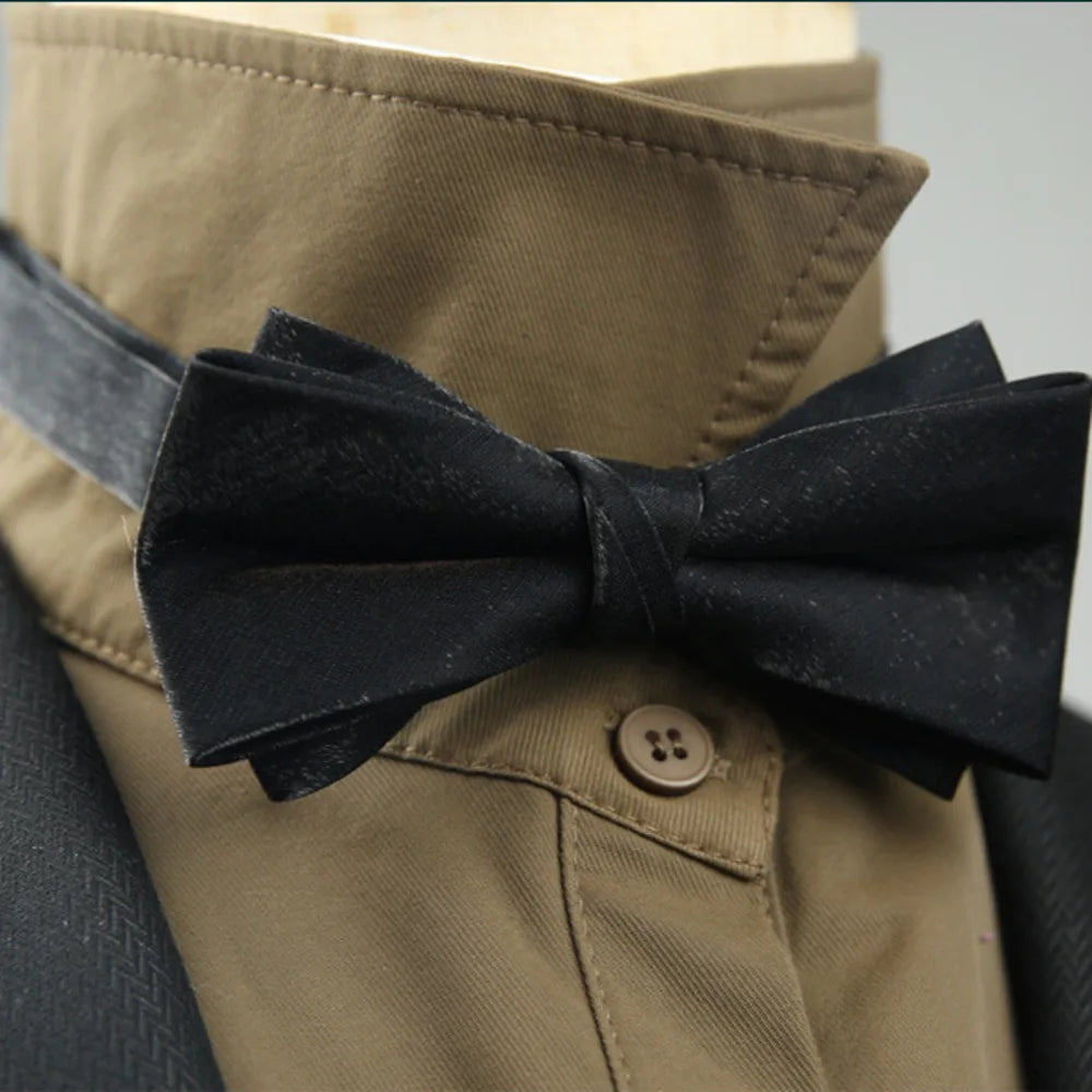 nœud papillon classique, nœud papillon élégant, accessoire homme pour occasions spéciales, nœud papillon en coton, nœud papillon sophistiqué