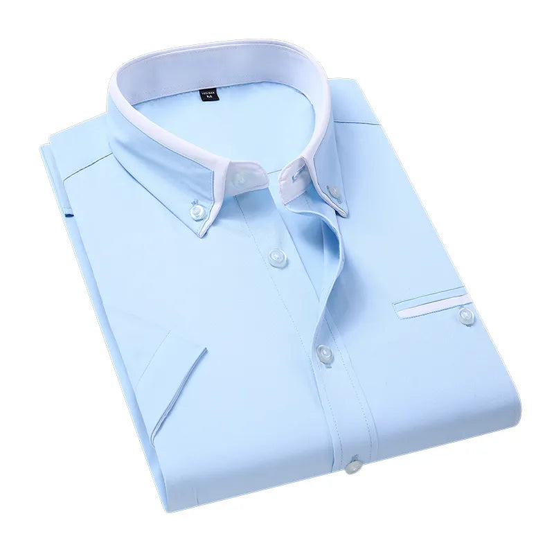 Chemise Homme Manches Courtes, Chemise Sociale Homme, Chemise à Manches Courtes, Chemise Sociale, Chemise Homme, Chemise Courte, Chemise