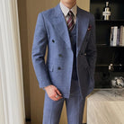 Costume Croisé, Costume Homme Croisé, Costume Homme Complet, Costume Homme à Large Revers, Costume Homme, Costume