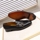 mocassin homme formel, mocassin en cuir véritable, chaussure élégante pour homme, mocassin confortable, mocassin de bureau