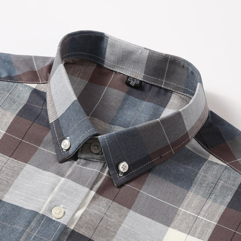 Camisa Social de Algodão, Camisa Social Oxford, Camisa de Algodão Masculina