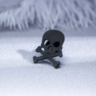 broche homme crâne, broche tête de mort, accessoire costume original, broche élégante, bijou homme unique